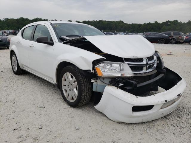 DODGE AVENGER SE 2013 with VIN 1C3CDZAB7DN602784 - Photo from auction