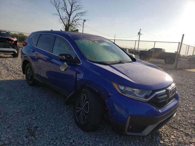 HONDA CR-V EX 2021 with VIN 7FARW2H51ME002286 - Photo from auction
