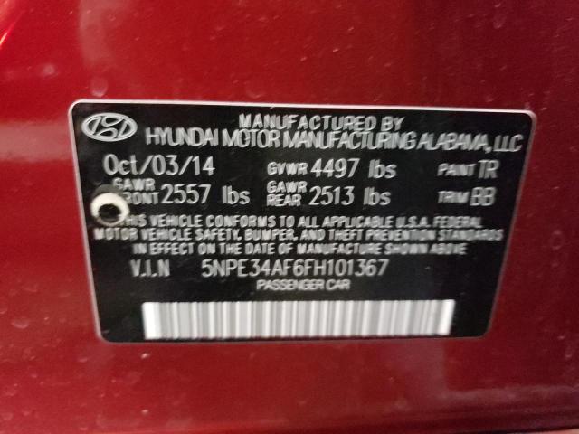 Photo 10 from auction – 2015 HYUNDAI SONATA SPO with VIN 5NPE34AF6FH101367