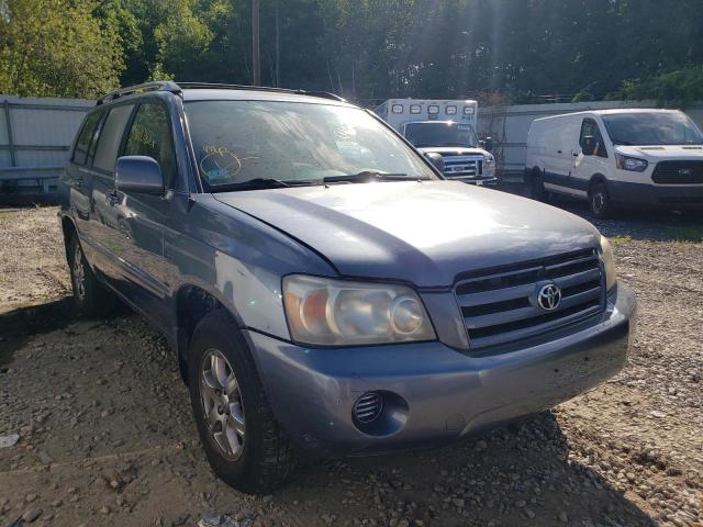 TOYOTA HIGHLANDER 2005 with VIN JTEDP21AX50045739 - Photo from auction