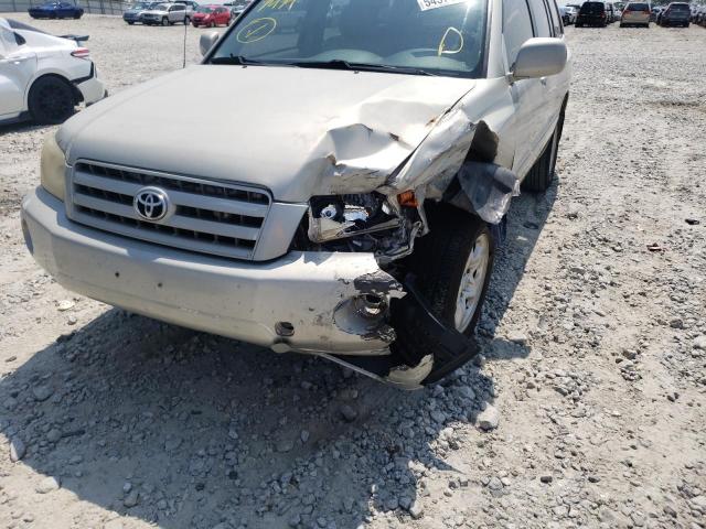 Photo 9 from auction – 2004 TOYOTA HIGHLANDER with VIN JTEDD21A740094744