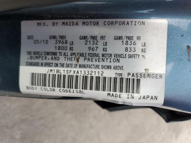 Photo 10 from auction – 2010 MAZDA MAZDA 3 with VIN JM1BL1SFXA1332112