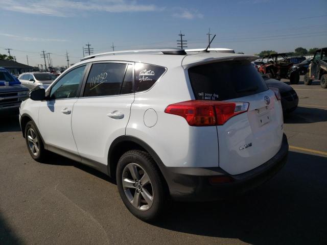 Photo 3 from auction – 2015 TOYOTA RAV4 XLE with VIN 2T3RFREV4FW265202