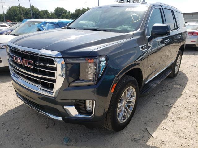 Photo 2 from auction – 2021 GMC YUKON SLT with VIN 1GKS2BKT7MR318936