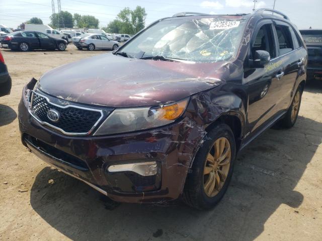 Photo 2 from auction – 2011 KIA SORENTO SX with VIN 5XYKWDA2XBG141265