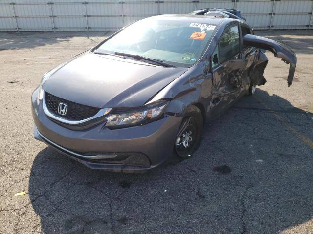 Photo 2 from auction – 2015 HONDA CIVIC LX with VIN 19XFB2F51FE271815