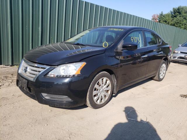 Photo 2 from auction – 2013 NISSAN SENTRA S with VIN 1N4AB7AP9DN907721
