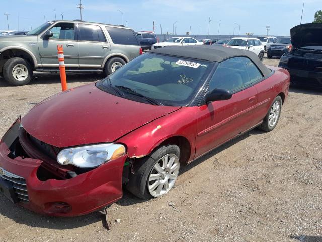 Photo 2 from auction – 2004 CHRYSLER SEBRING GT with VIN 1C3EL75R24N315523