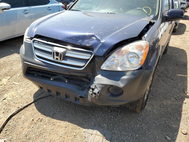 Photo 9 from auction – 2006 HONDA CR-V EX with VIN JHLRD68826C025694