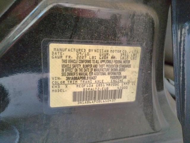 Photo 10 from auction – 2011 NISSAN SENTRA 2.0 with VIN 3N1AB6AP0BL610437