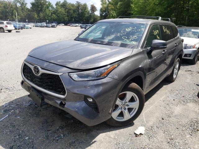 Photo 2 from auction – 2021 TOYOTA HIGHLANDER with VIN 5TDBZRBHXMS142140