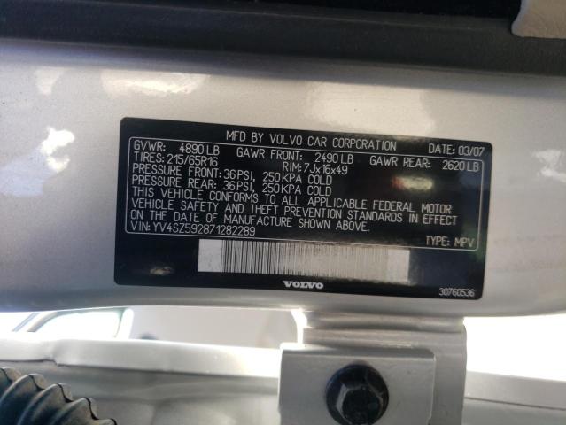 Photo 10 from auction – 2007 VOLVO XC70 with VIN YV4SZ592871282289
