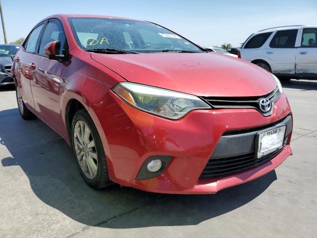 TOYOTA COROLLA L 2014 with VIN 5YFBURHE2EP168463 - Photo from auction