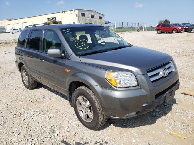 Photo 1 from auction – 2007 HONDA PILOT EXL with VIN 2HKYF18567H500149