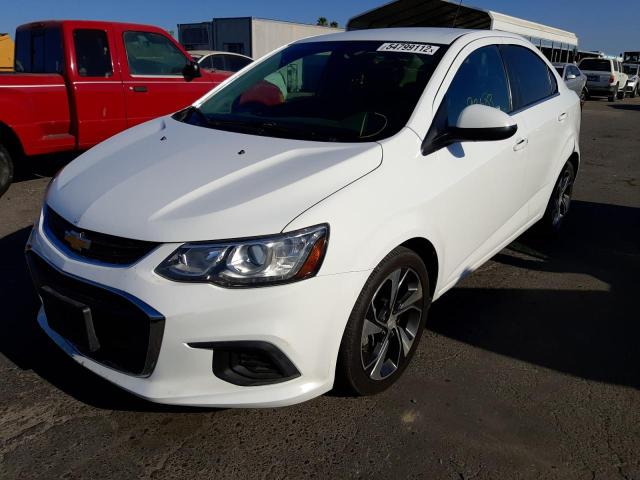 Photo 2 from auction – 2017 CHEVROLET SONIC PREM with VIN 1G1JF5SB3H4129328