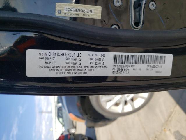 Photo 10 from auction – 2012 DODGE CALIBER SX with VIN 1C3CDWEA9CD510676