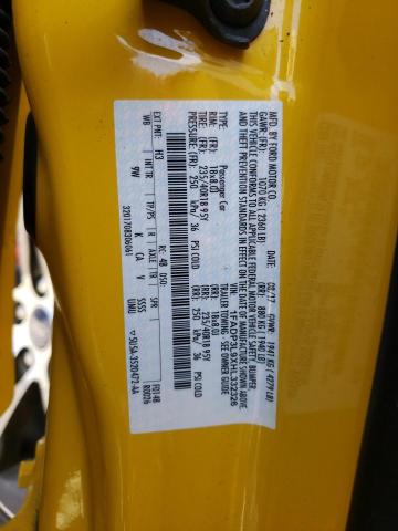 Photo 10 from auction – 2017 FORD FOCUS ST with VIN 1FADP3L9XHL332326