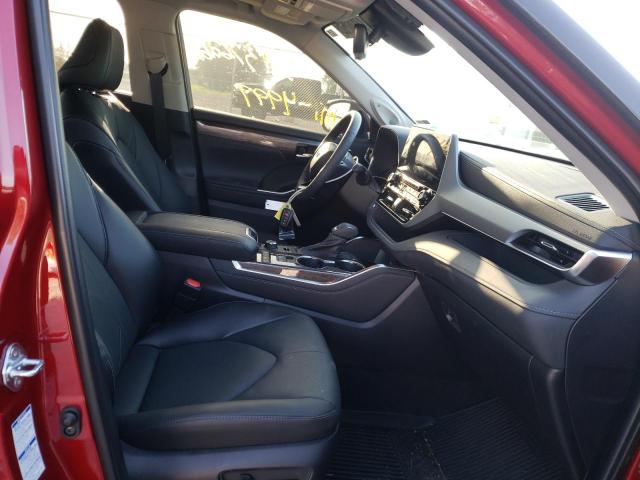 Photo 5 from auction – 2022 TOYOTA HIGHLANDER with VIN 5TDFZRBH0NS201943