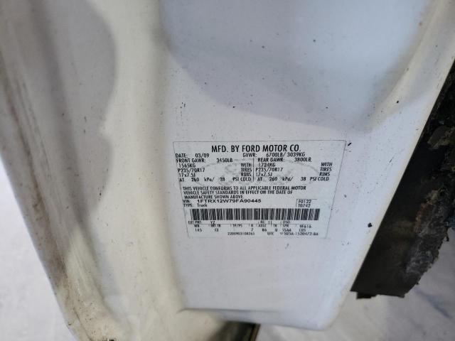 Photo 10 from auction – 2009 FORD F150 SUPER with VIN 1FTRX12W79FA90445