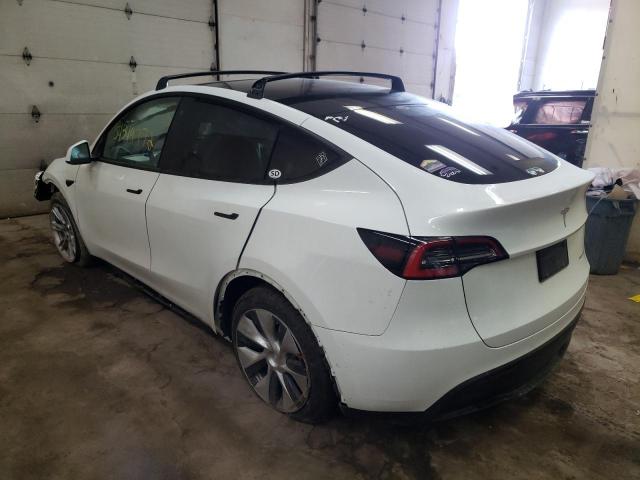 Photo 3 from auction – 2021 TESLA MODEL Y with VIN 5YJYGDEE7MF087963