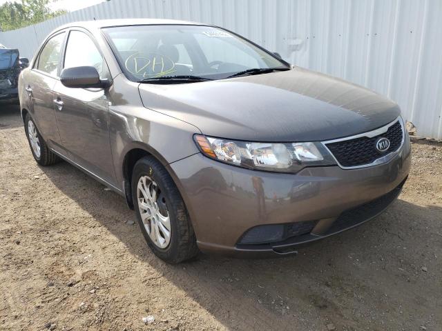 KIA FORTE EX 2013 with VIN KNAFU4A22D5730603 - Photo from auction