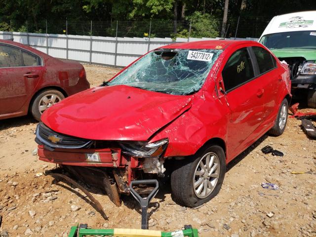 Photo 2 from auction – 2017 CHEVROLET SONIC LT with VIN 1G1JD5SH6H4108774
