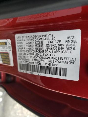 Photo 10 from auction – 2021 ACURA RDX A-SPEC with VIN 5J8TC2H60ML034065