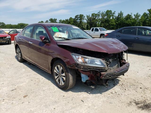 Photo 1 from auction – 2014 HONDA ACCORD LX with VIN 1HGCR2F39EA124383