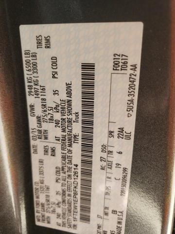 Photo 10 from auction – 2015 FORD F150 SUPER with VIN 1FTEW1EP8FKD12614