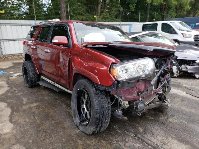 TOYOTA 4RUNNER SR 2010 with VIN JTEZU5JR5A5005829 - Photo from auction