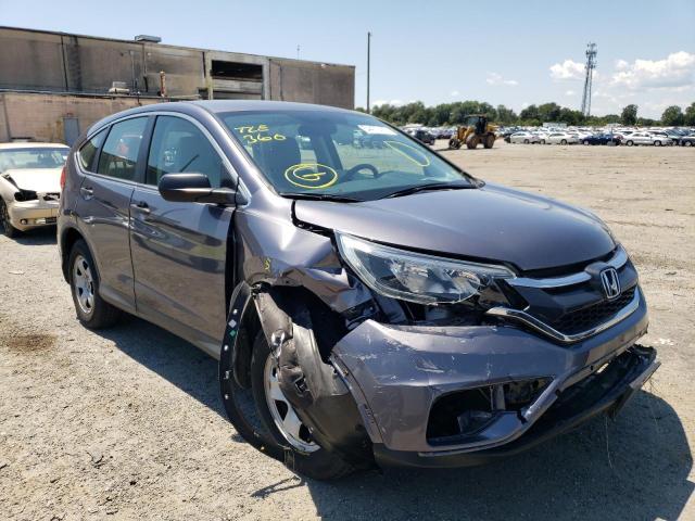 HONDA CR-V LX 2016 with VIN 2HKRM4H31GH602372 - Photo from auction