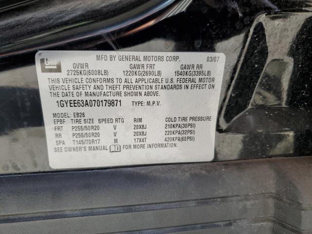 Photo 10 from auction – 2007 CADILLAC SRX with VIN 1GYEE63A070179871