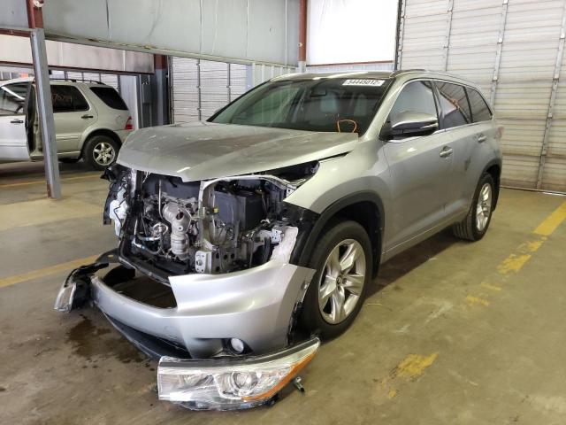 Photo 2 from auction – 2016 TOYOTA HIGHLANDER with VIN 5TDDKRFH3GS319252