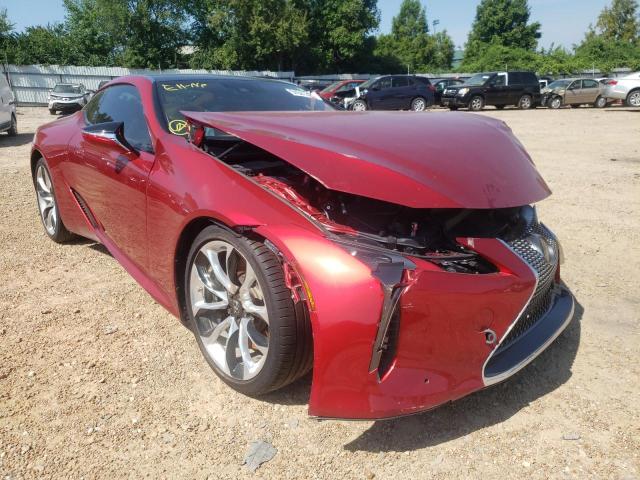 LEXUS LC 500 2021 with VIN JTHAP5AY5MA104256 - Photo from auction