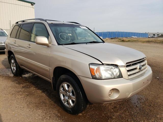 TOYOTA HIGHLANDER 2007 with VIN JTEEP21A170203425 - Photo from auction