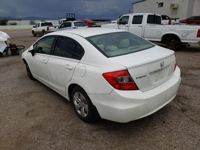 Photo 3 from auction – 2012 HONDA CIVIC LX with VIN 19XFB2F5XCE101352