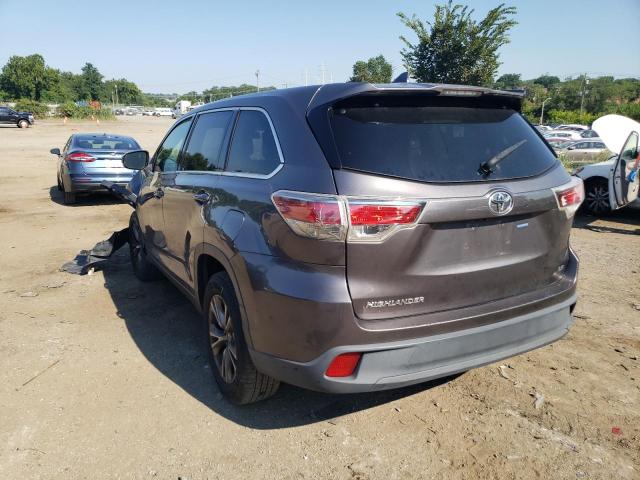 Photo 3 from auction – 2015 TOYOTA HIGHLANDER with VIN 5TDZKRFH3FS058760