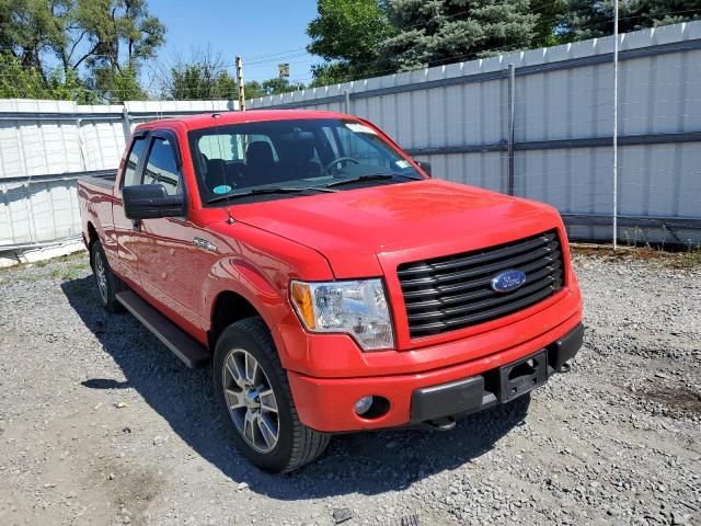 FORD F150 SUPER 2014 with VIN 1FTFX1EF8EFB92376 - Photo from auction