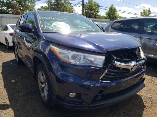 TOYOTA HIGHLANDER 2016 con VIN 5TDBKRFH5GS230662 - Foto de la subasta