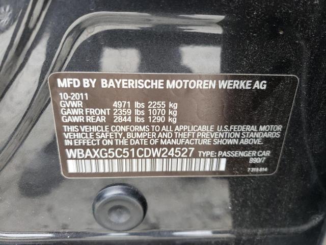 صورة رقم 10 من المزاد - 2012 BMW 528 I مع VIN WBAXG5C51CDW24527