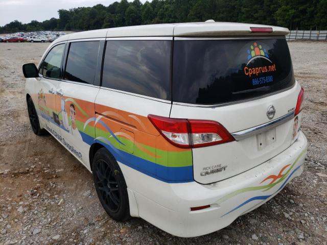 Photo 3 from auction – 2012 NISSAN QUEST S with VIN JN8AE2KP6C9049705