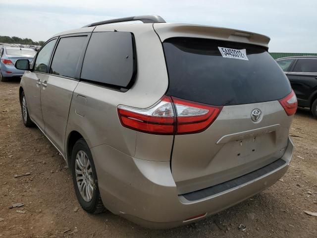 Photo 3 from auction – 2015 TOYOTA SIENNA XLE with VIN 5TDYK3DC8FS652244