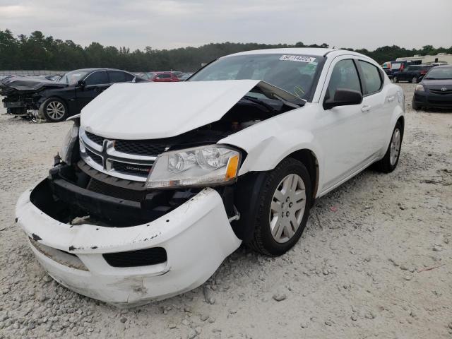 Photo 2 from auction – 2013 DODGE AVENGER SE with VIN 1C3CDZAB7DN602784