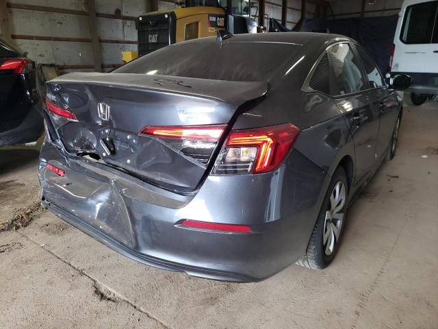 Photo 4 from auction – 2022 HONDA CIVIC LX with VIN 2HGFE2F27NH506901