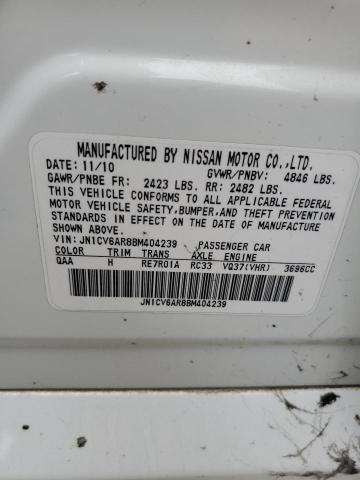 Photo 10 from auction – 2011 INFINITI G37 with VIN JN1CV6AR8BM404239