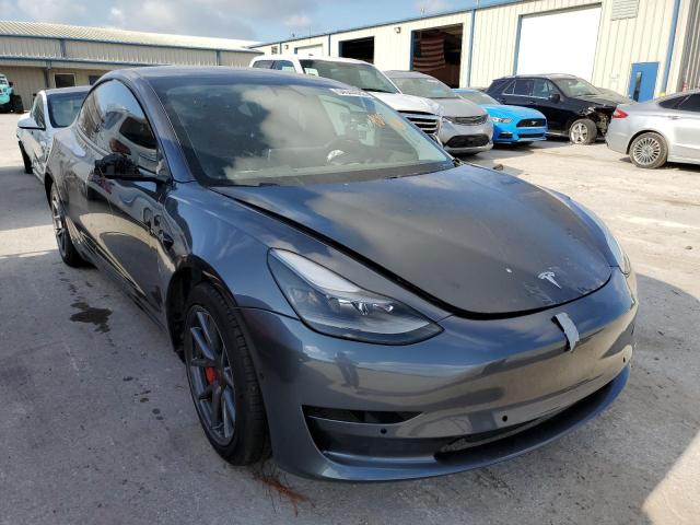 TESLA MODEL 3 2021 with VIN 5YJ3E1EA2MF923240 - Photo from auction