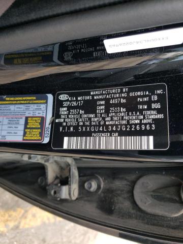 Photo 10 from auction – 2018 KIA OPTIMA EX with VIN 5XXGU4L34JG226963