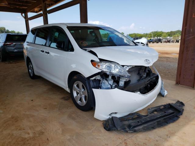 TOYOTA SIENNA 2017 with VIN 5TDZZ3DC4HS827219 - Photo from auction