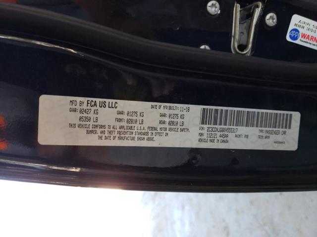 Photo 10 from auction – 2019 DODGE CHARGER SX with VIN 2C3CDXJG6KH555317