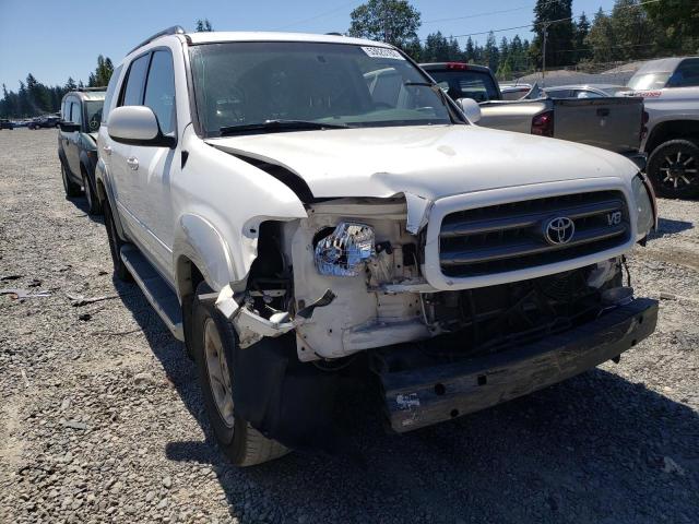 TOYOTA SEQUOIA SR 2002 with VIN 5TDZT34A42S111766 - Photo from auction